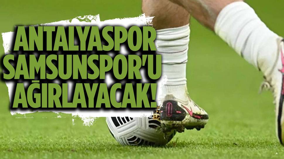 Antalyaspor- Samsunspor Maçının Muhtemel 11'leri!