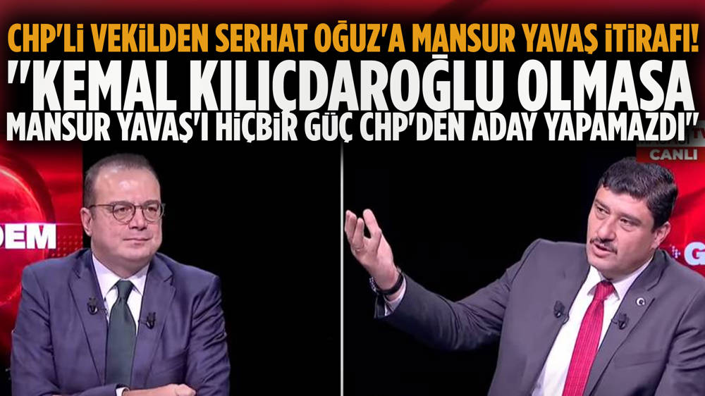 Serhat Oğuz'dan Mansur Yavaş'a: "CHP içindeki desteği yüzde 5 bile çıkmaz" 