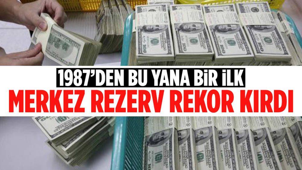 Merkez Bankası'nın rezervleri arttı