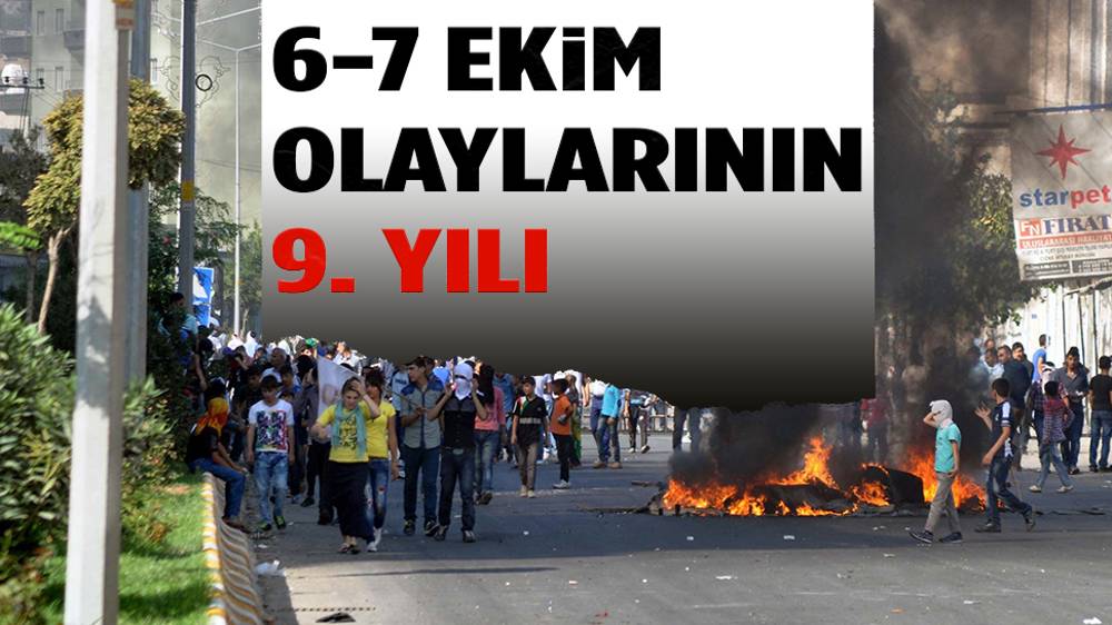 '6-7 Ekim olayları'nın 9. yılı