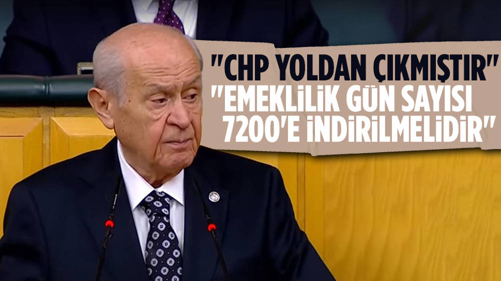 Bahçeli, TBMM'de konuştu