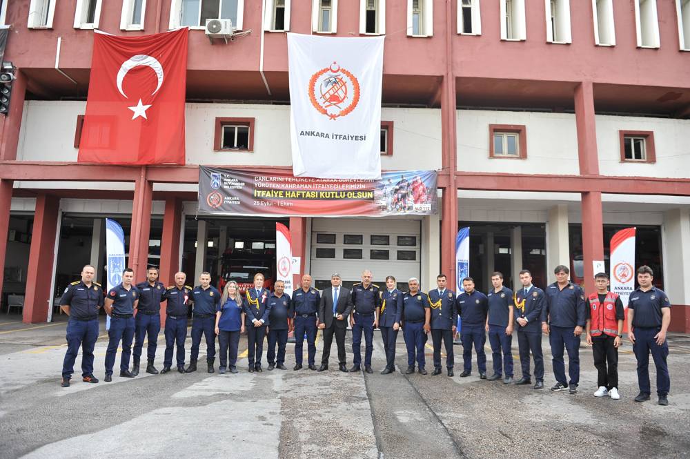 Başkentte İtfaiye Teşkilatı'nın 309. yıl dönümü kutlandı!