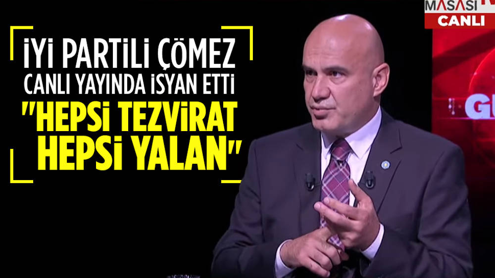 Çömez'den ''Akşener seçimden sonra görevi bırakacak'' iddialarına sert tepki