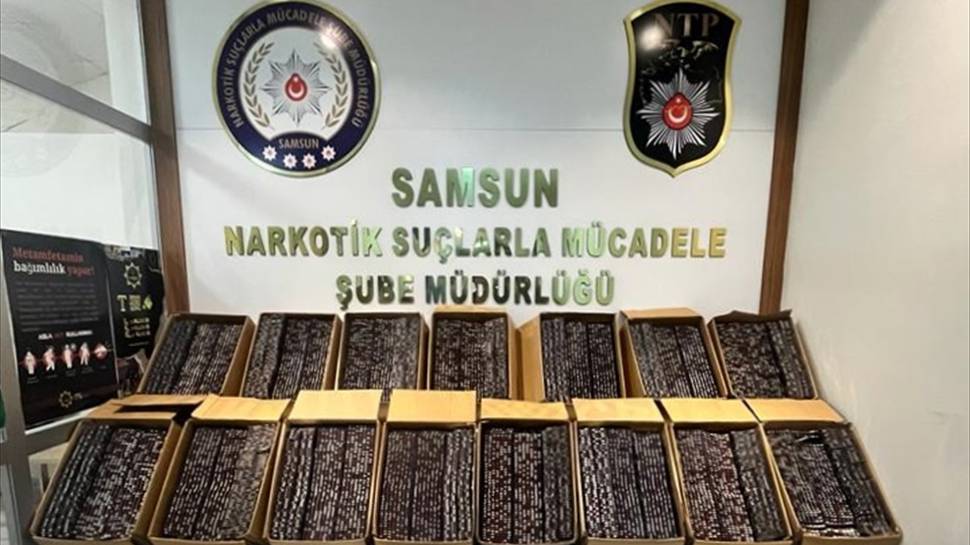 Samsun'da uyuşturucu operasyonunda 5 kişi yakalandı