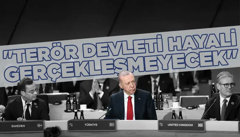 Erdoğan'dan NATO Liderler Zirvesi'nde terör mesajı