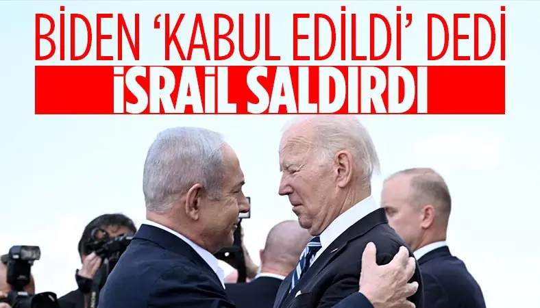 Joe Biden, Gazze için ateşkes planı 'kabul edildi' dedi ancak...