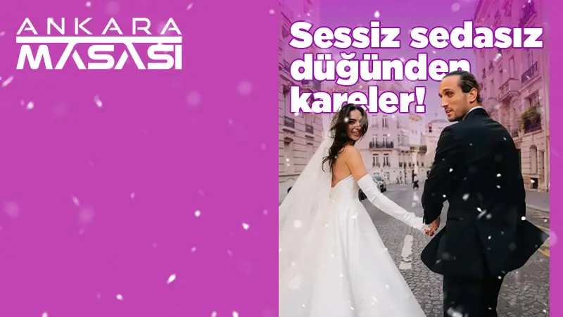 Sessiz sedasız evlenmişti! Melisa Aslı Pamuk'tan düğün kareleri