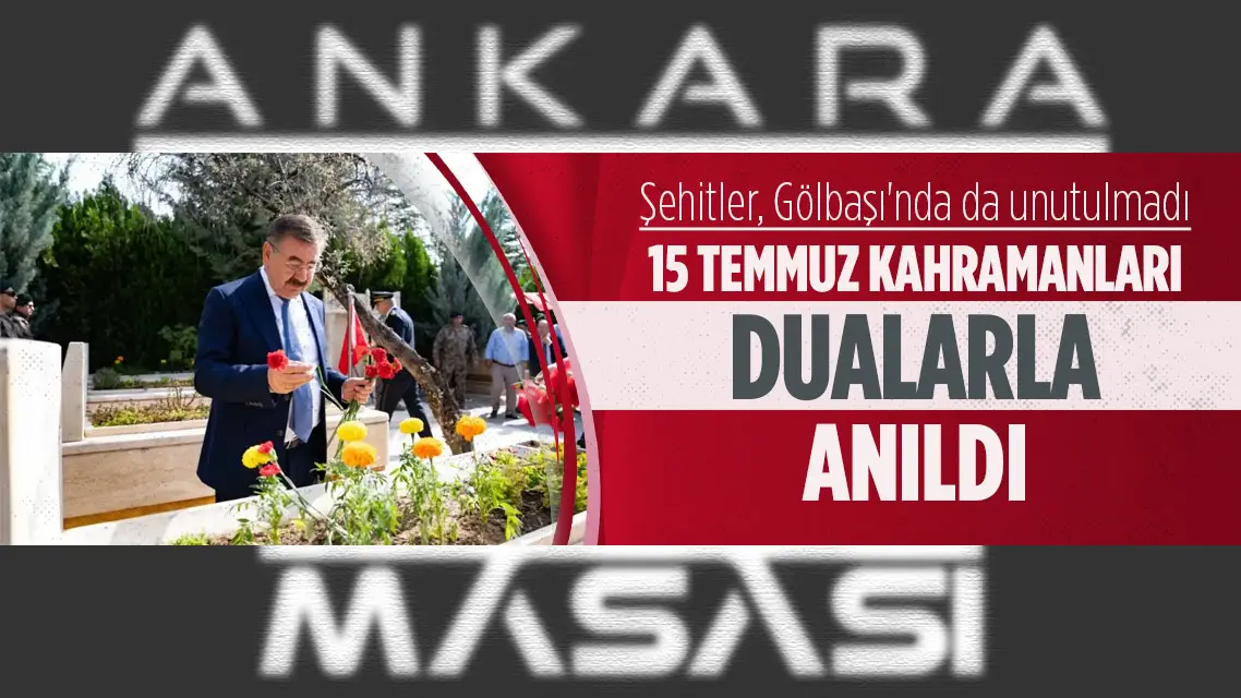 Gölbaşı'nda 15 Temmuz anma programı düzenlendi