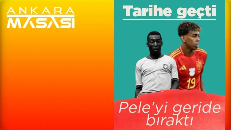 Lamine Yamal, Pele'yi geride bıraktı...