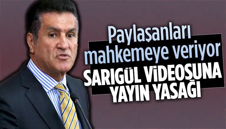 Sarıgül ile ilişkilendirilen cinsel içerikli videoya yayın yasağı