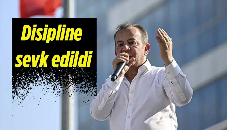 CHP, Tanju Özcan'ı disipline sevk etti