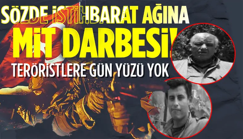 MİT'ten PKK'ya ağır darbe! Sözde istihbarat hücresi çökertildi