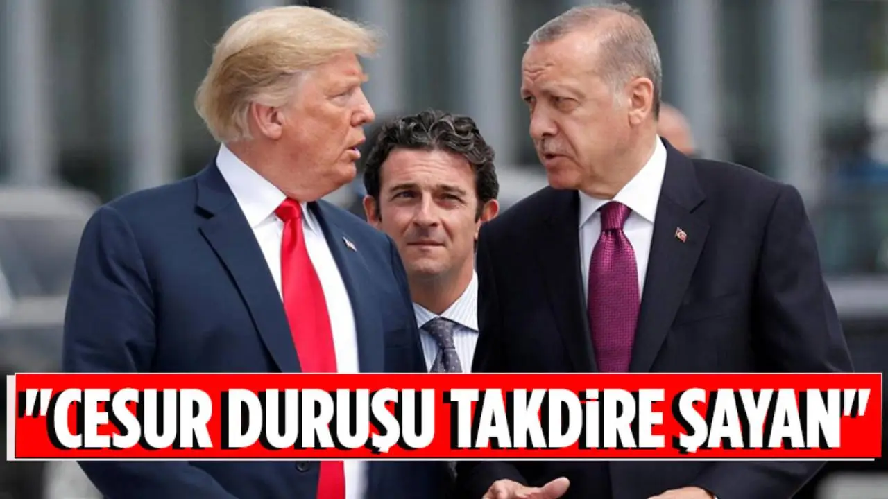 Erdoğan'dan Trump'a geçmiş olsun telefonu