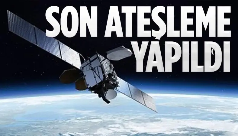 Türksat 6A'nın son ateşleme süreci tamamlandı