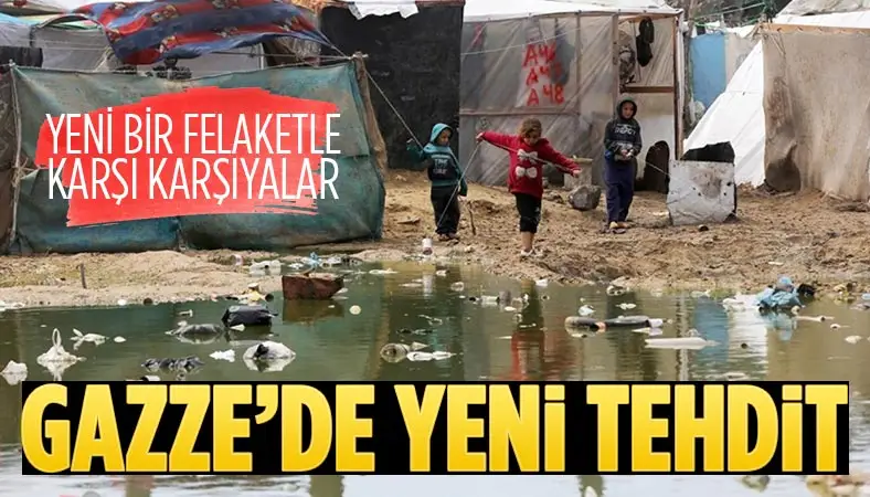 Gazze'de yeni tehdit... Atık sularda tespit edildi...