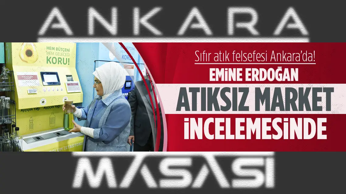 Emine Erdoğan'dan 'Tarım Kredi Sıfır Market'e ziyaret