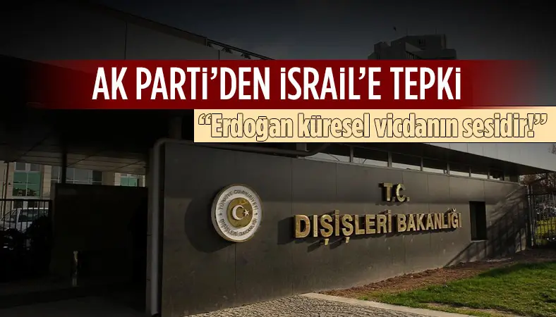 Ak Parti’den İsrail’in hakaret içerikli “Erdoğan” paylaşımına tepki