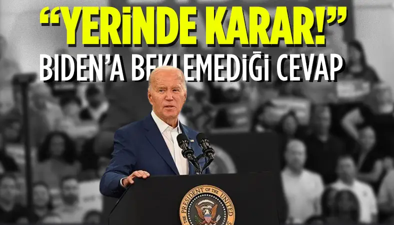 Geri çekilen Biden'a dünya liderlerinden ilginç değerlendirme!