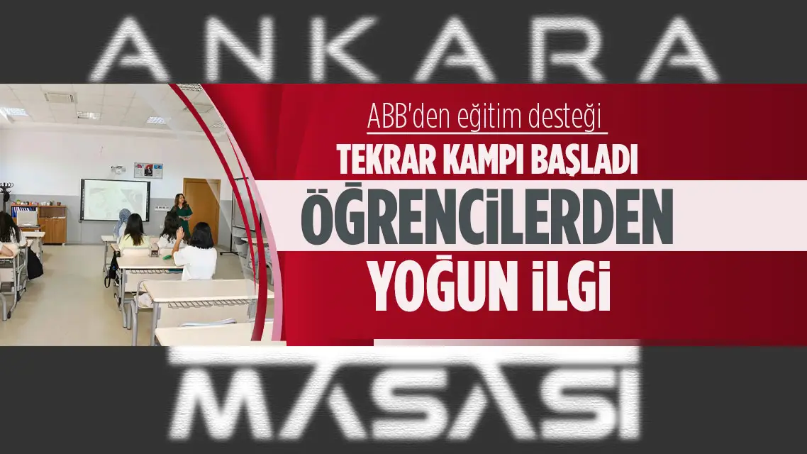 ABB'den lise öğrencilerine yaz kampı başladı!