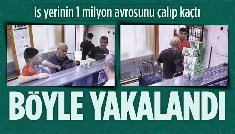 1 Milyon Euroyu Çalıp Kayıplara Karıştı, Havalimanında Yakalandı