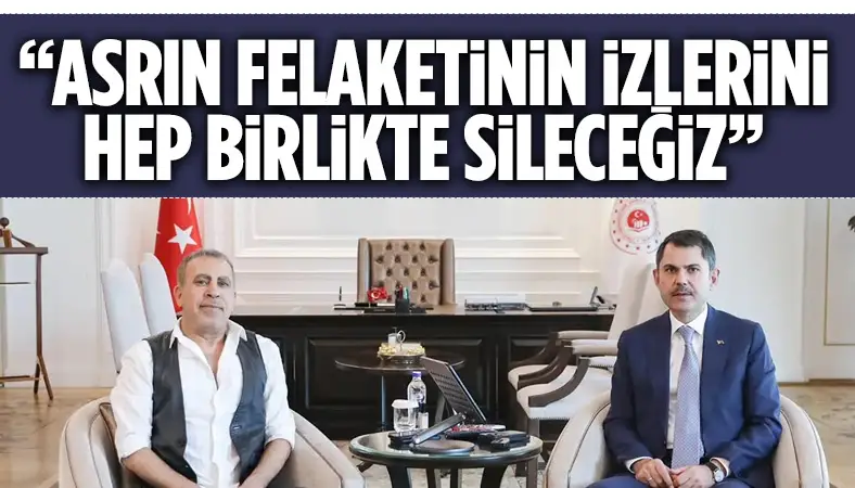 Murat Kurum ve Haluk Levent bir araya geldi!