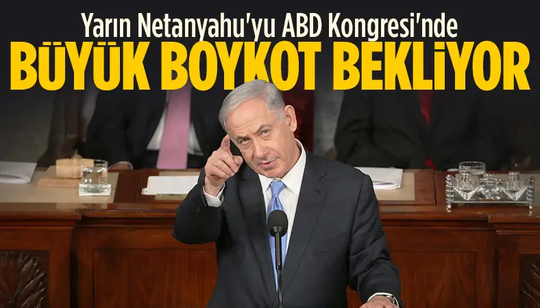 Netanyahu’yu yarın ABD Kongresi’nde büyük boykot bekliyor