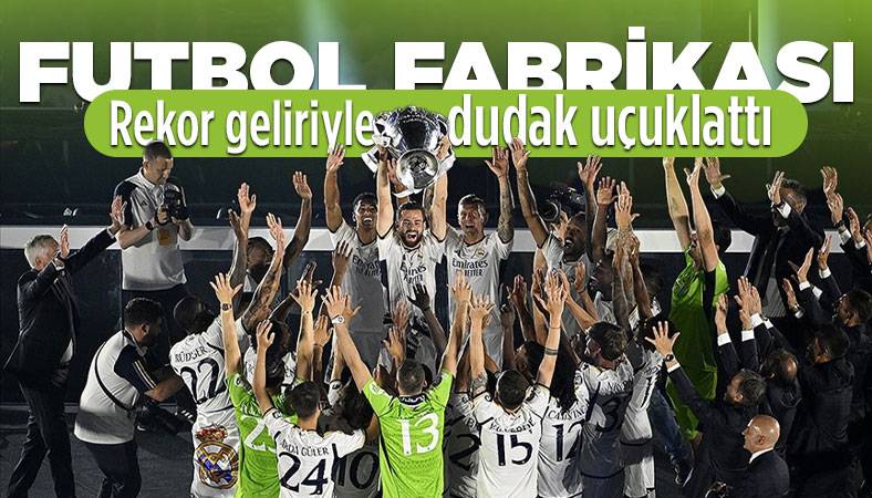 Real Madrid, yıllık geliri 1 milyar euroyu aşan ilk futbol kulübü oldu