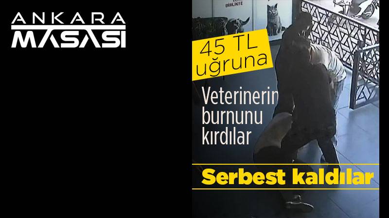 45 TL yüzünden veterineri darbeden 3 kişi serbest bırakıldı