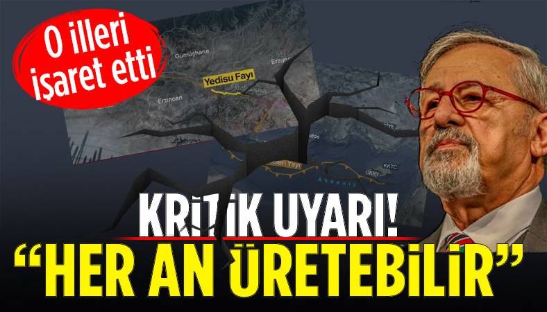 Naci Görür'den deprem uyarısı! ''Her an üretebilir''