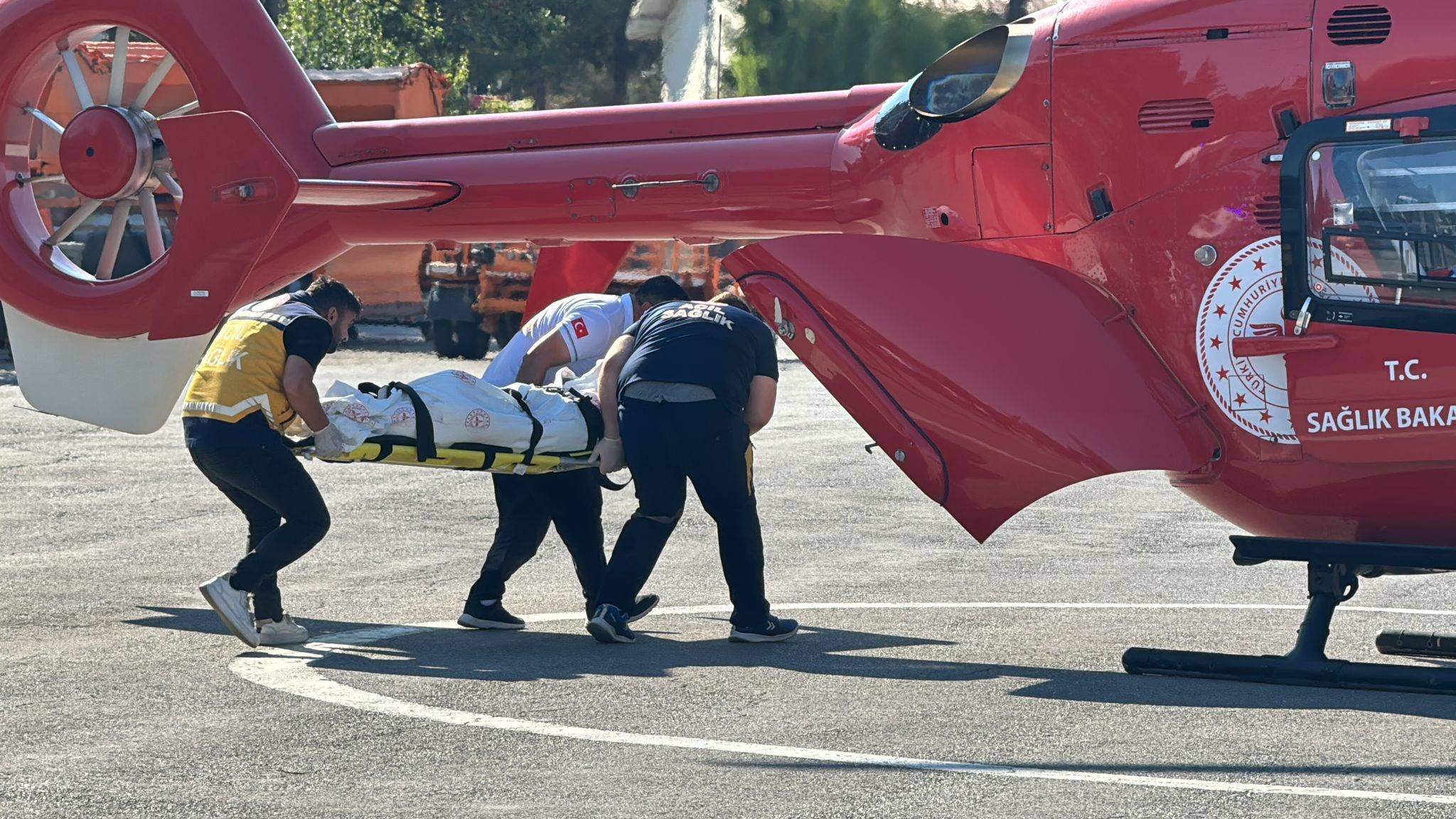 Motorlu testereyle kopan bacağı Ankara'da dikilecek