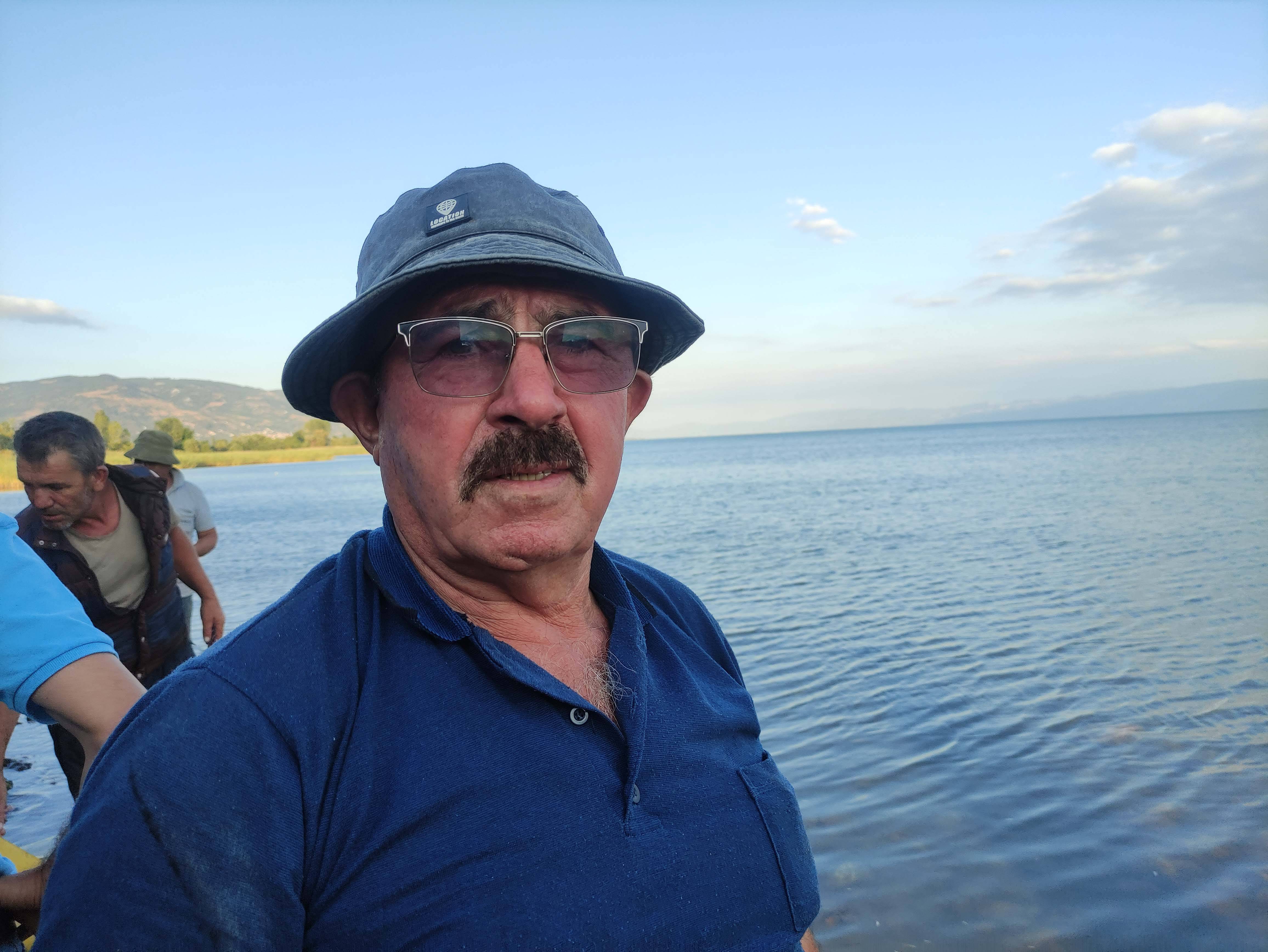 İznik Gölü'nde balıkçılık