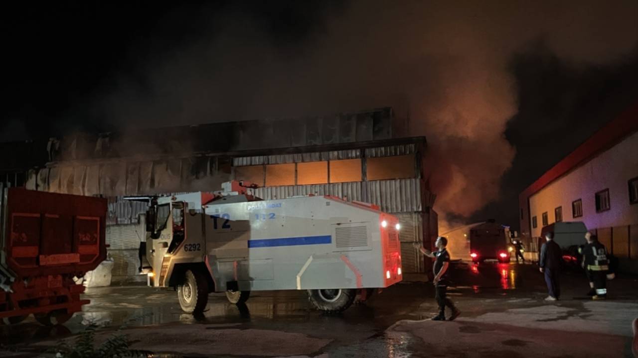 Konya'da çıkan yangın söndürüldü