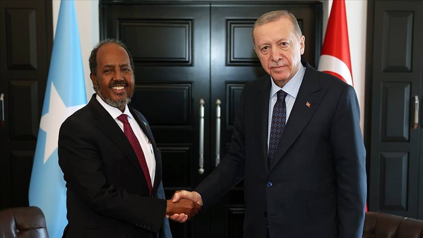 Cumhurbaşkanı Erdoğan Somalili mevkidaşı ile telefonda görüştü