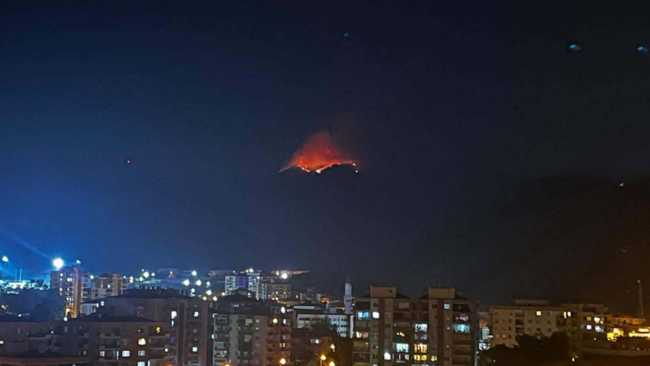 İzmir'de orman yangını... Bu kez Karşıyaka...