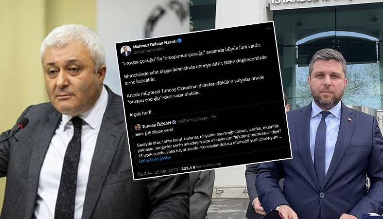 Tuncay Özkan'ın Erdoğan'a hakaretine AK Partili isimden sinkaflı tepki