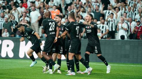 Lugano’yu 5-1’lik skorla dağıtan Beşiktaş UEFA Avrupa Ligi’nde