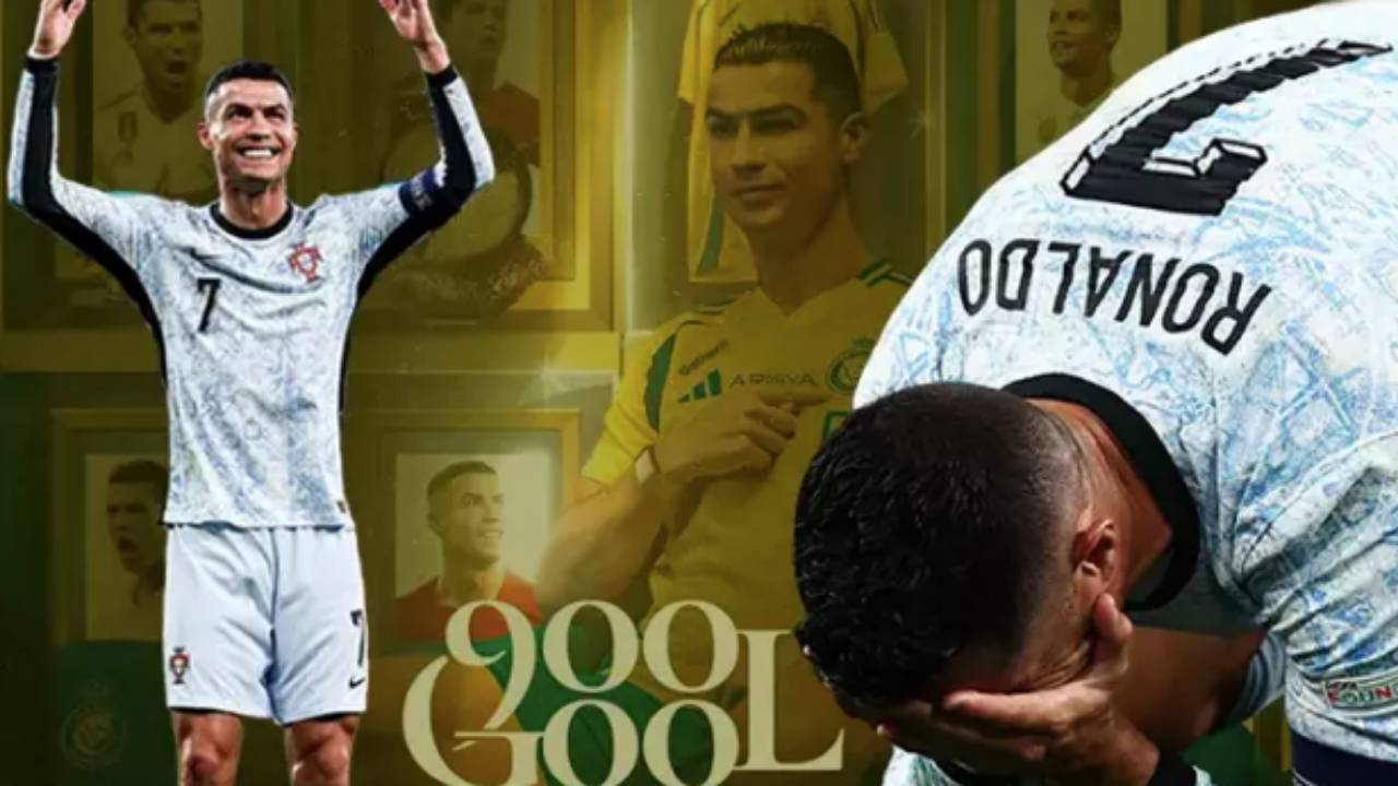 Cristiano Ronaldo, futbol tarihinde 900 gol atan ilk futbolcu oldu