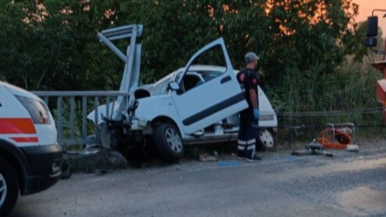 Çanakkale'deki kazada bir kişi öldü