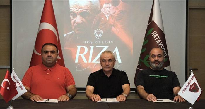 Hatayspor’un başına Rıza Çalımbay getirildi