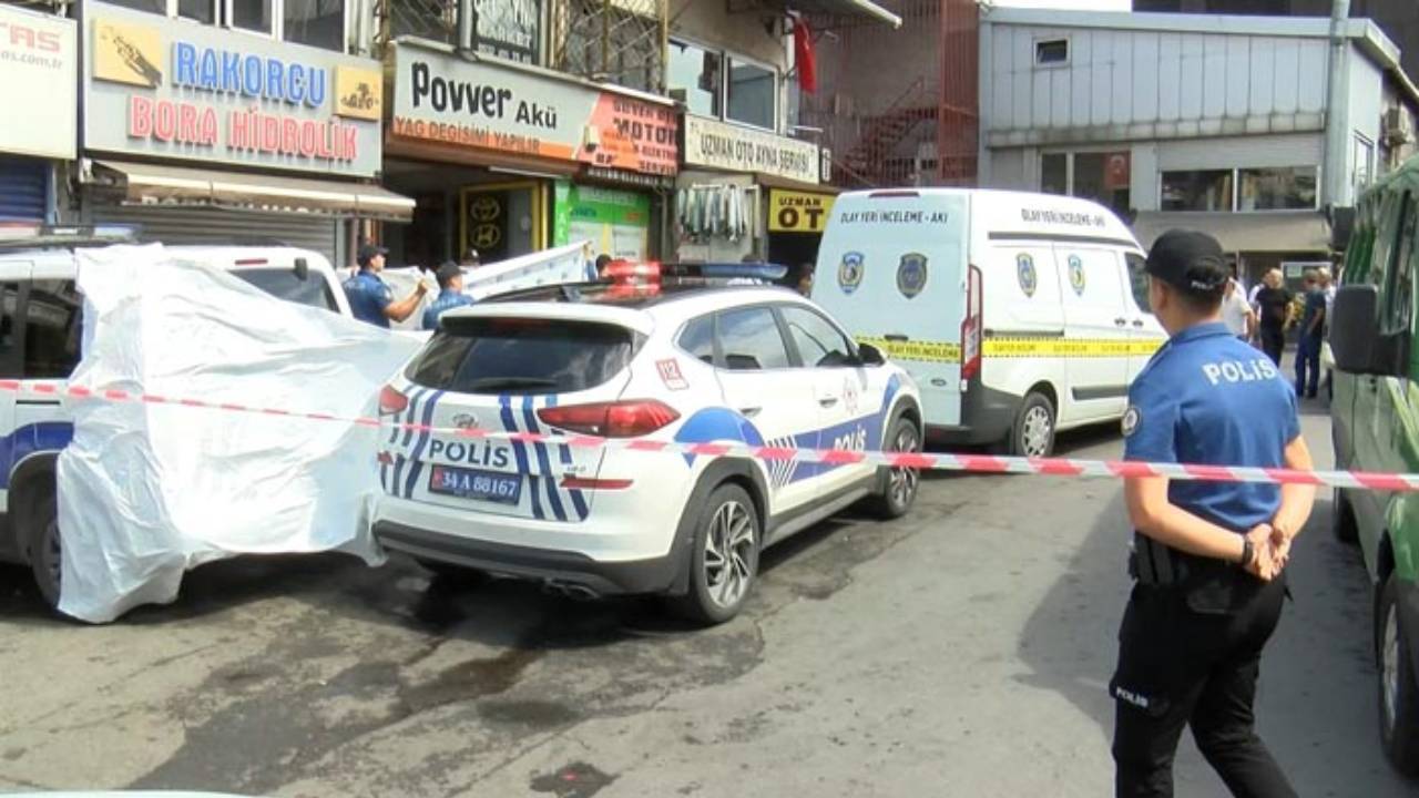 İstanbul'un göbeğinde oto tamircisine silahlı saldırı: 1 ölü