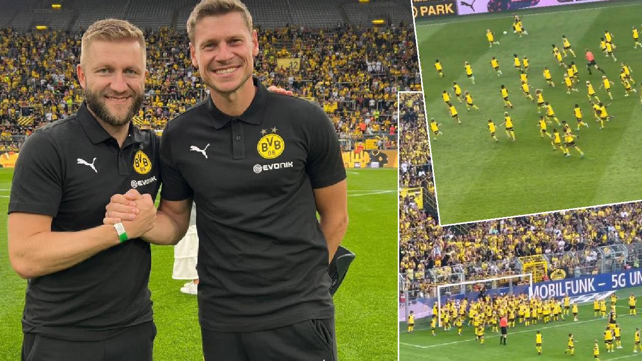 Piszczek ve Blaszczykowski, 100 çocuğa karşı