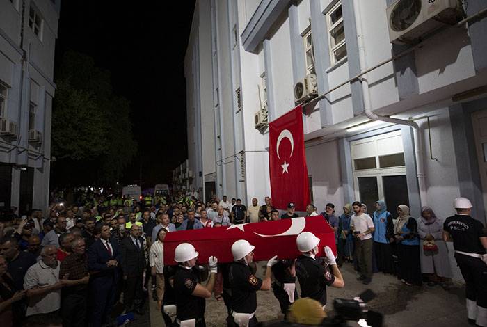 Ayşenur Ezgi Eygi'nin cenazesi memleketi Aydın'da