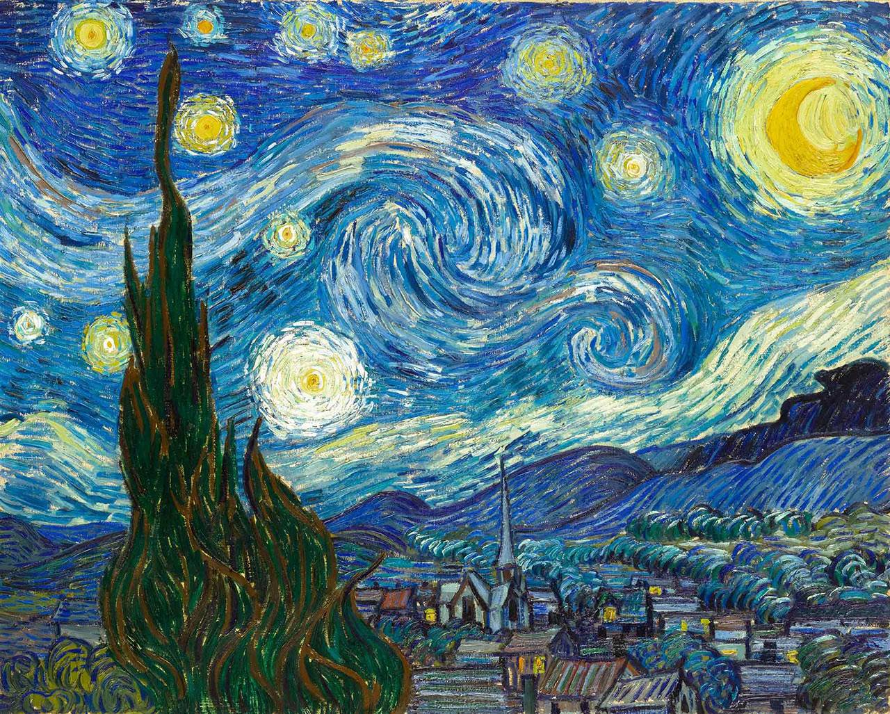 Van Gogh'un ''Yıldızlı Gece'' tablosundaki mucize!