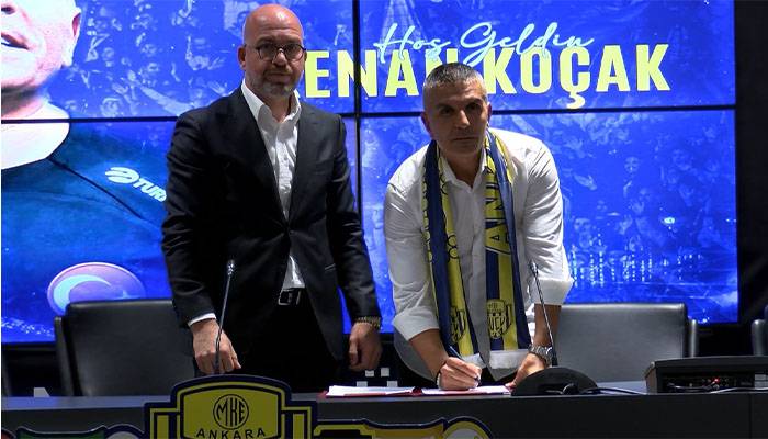 MKE Ankaragücü, Kenan Koçak ile 2 yıllık sözleşme imzaladı