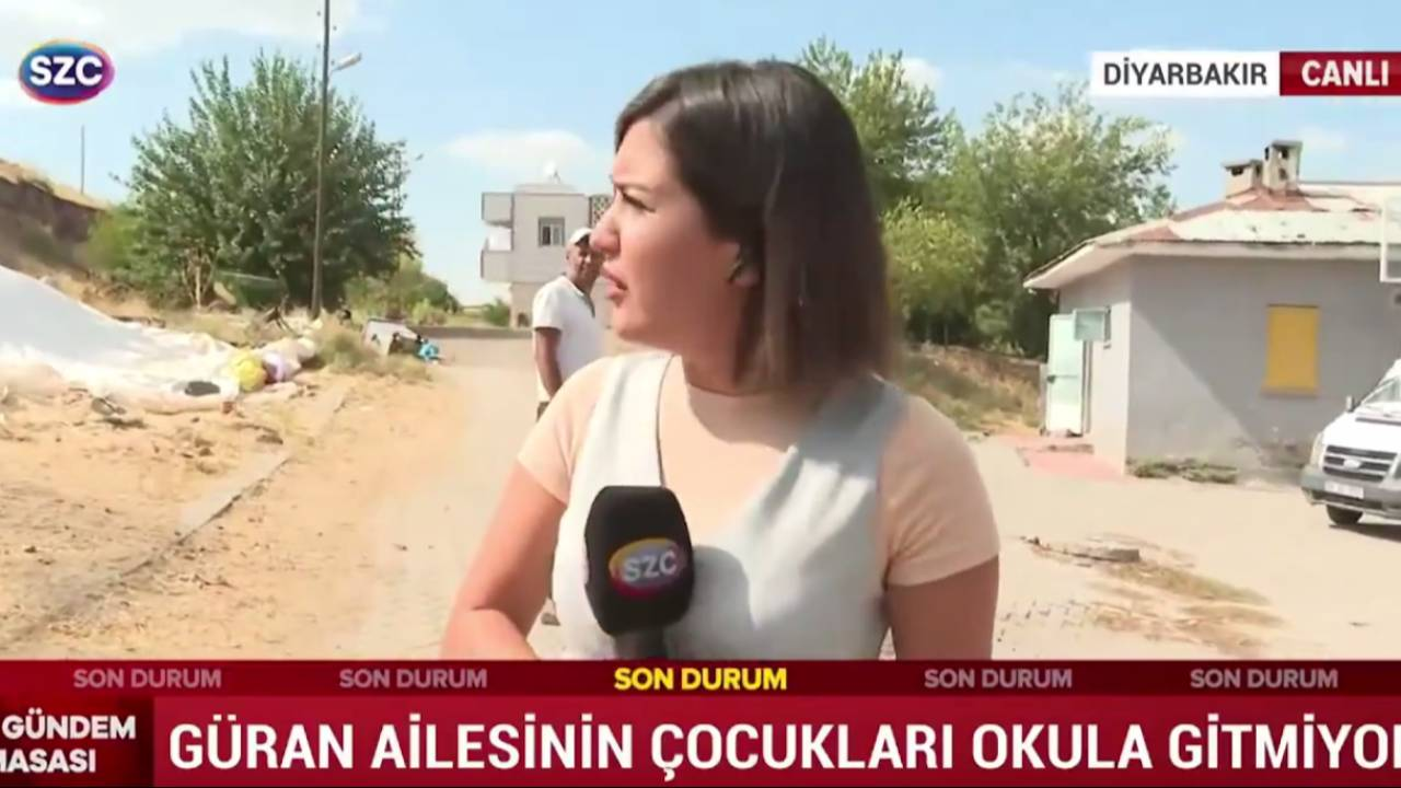 Narin'in köyünde yayın yapan Sözcü TV'ye saldırı