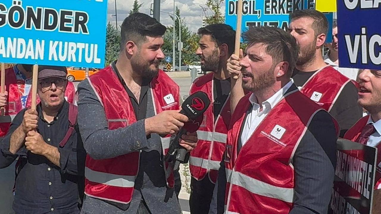 Erkekleri Koruma Derneğinden “erkek” hakları için Ankara’da eylem!