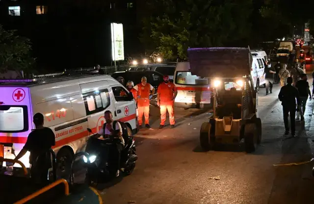 İsrail Beyrut'a hava saldırısı düzenledi! Çok sayıda ölen var