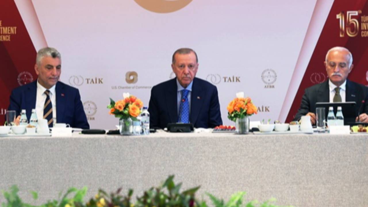 Cumhurbaşkanı Erdoğan Amerikalı ve Türk iş insanlarıyla görüştü