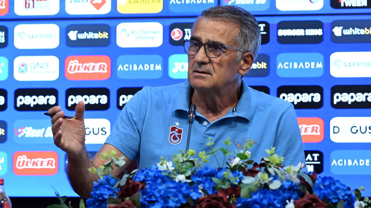 Şenol Güneş, Trabzonspor'un sorununu açıkladı