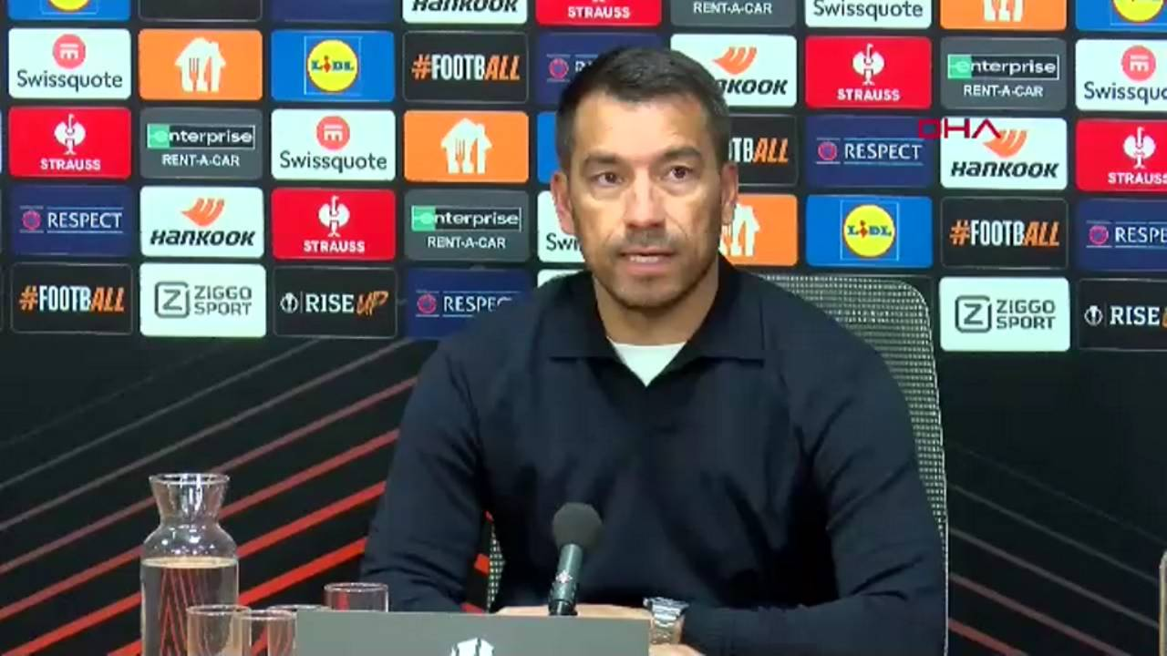 Giovanni van Bronckhorst'ta mağlubiyet sonrası açıklama